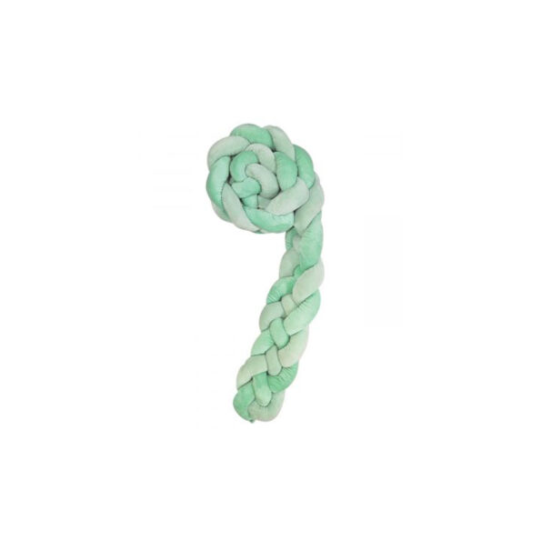 Tour de lit tressé 180 cm Mint - Kikkaboo-27185