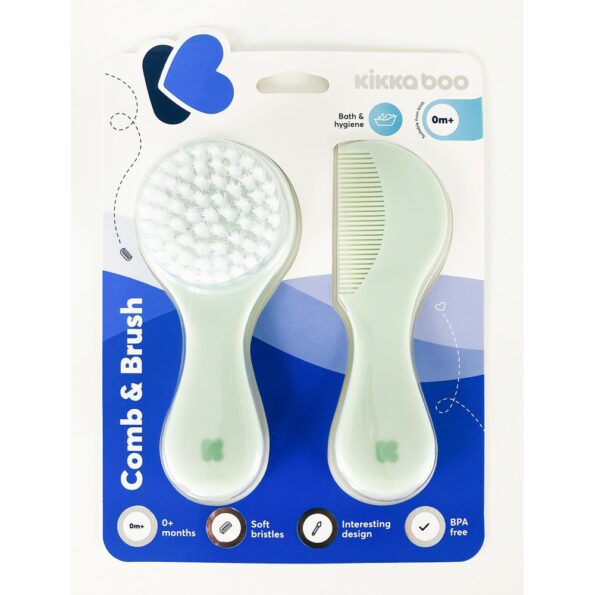 Brosse et peigne Cactus – Kikkaboo-27223