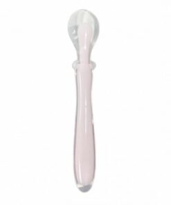 Cuillère en silicone avec ventouse 1pc Pink - Kikkabboo