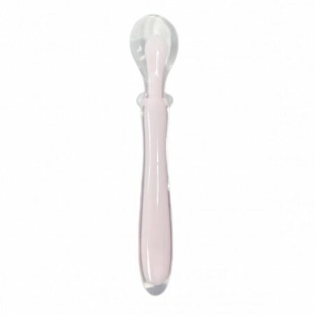 Cuillère en silicone avec ventouse 1pc Pink - Kikkabboo