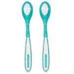 Cuillères à détection de chaleur Boo 2pcs Mint – Kikkabboo