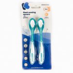Cuillères à détection de chaleur Boo 2pcs Mint – Kikkabboo