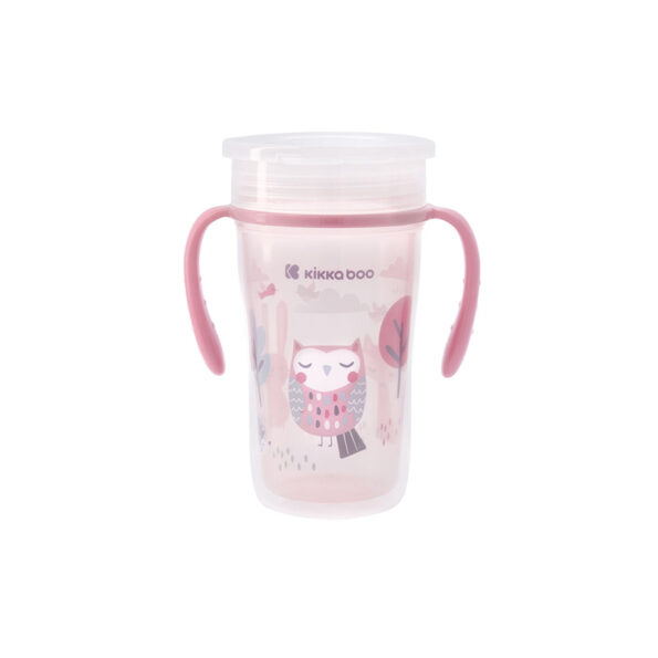 Tasse à bec Hibou 360° - Kikkabboo