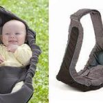 Porte bébé sling marron – aiebao-0