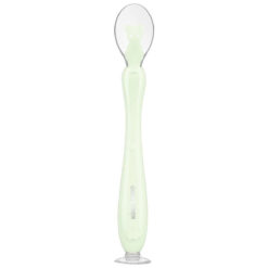 Cuillère en silicone avec ventouse 1pc Mint - Kikkabboo