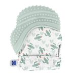Silicone Mitten Cactus Mint – Kikkabboo