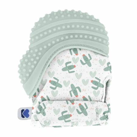 Silicone Mitten Cactus Mint - Kikkabboo