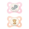Pack 2 Sucettes Physiologique happy Dream 0-6 mois - Mammia