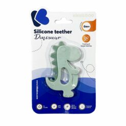 Anneau de dentition en silicone Dinosaure Mint - Kikkaboo-27233