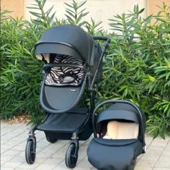 poussette réversible 3 en 1 – Kidilo Cette poussette réversible de la marque Kidilo black