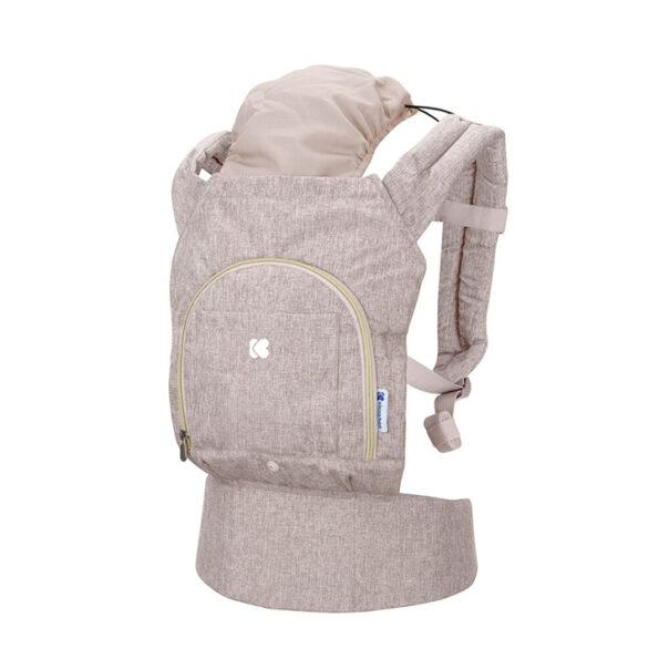 Porte bébé Hoody Beige – Kikkabboo