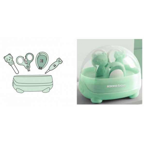 Set manucure Bear Mint - Kikkaboo-27214