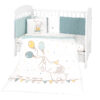 Parure de lit 2pcs 60/120 Elephant Time - Kikkaboo-0