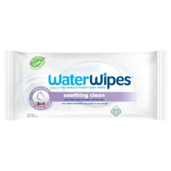 WaterWipes® Soothing Clean – Lingettes Ultra-Douces et Apaisantes pour Bébé