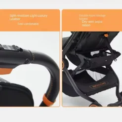 Poussette Auto-Fold aluminium