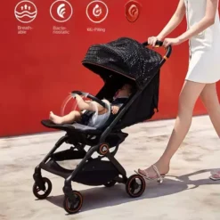 Poussette Auto-Fold aluminium