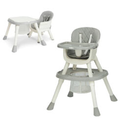 chaise haute convertible en table de jeux evolutive