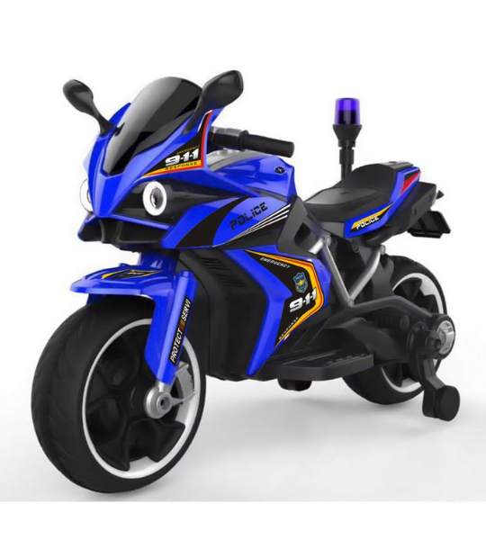 Moto police électrique MINI 6v pour enfants