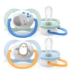 2 Sucettes Ultra Air Animals 0-6 Mois - Philips Avent