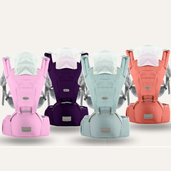 Porte bébé Hip Seat Multi-positions – Yani-27458