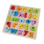 Puzzle Alphabet minuscule en bois-0
