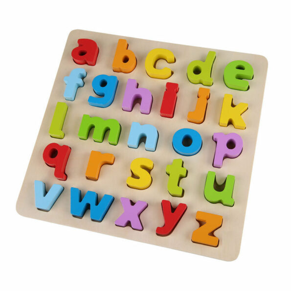 Puzzle Alphabet minuscule en bois-0