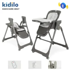 chaise haute swing dark grey