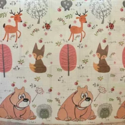 Tapis XPE de Chambre Enfant 175 cm x 146 cm Circuit/ Nature