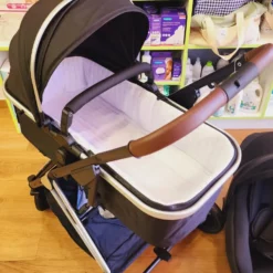 Pack poussette réversible Confort+ Noire – Simple Life