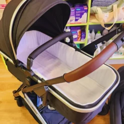 Pack poussette réversible Confort+ Noire – Simple Life