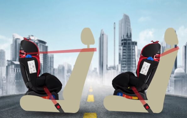 Siège auto évolutif bleu- 0 à 5 ans-27629