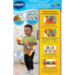 Guitare electrique enfant tigre - Jungle Rock - VTech
