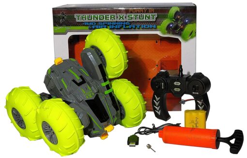 Thunder X Stunt 4WD Spinning & air inflation - funny in