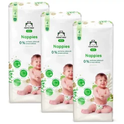 Nappies mama bear Eco Couche Bébé Taille 4 (7–14 kg) – 48 Pièces