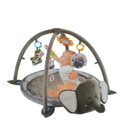 Tapis d'Éveil Activity Gym & Ball – avec Design Éléphant