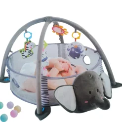 Tapis d'Éveil Activity Gym & Ball –  avec Design Éléphant