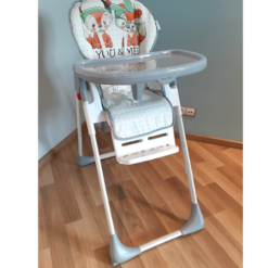 chaise bebe gris