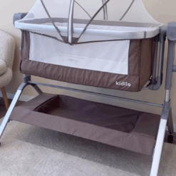 Berceau cododo électrique Deluxe Kidilo Y11 en beige