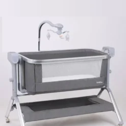 Berceau cododo électrique Deluxe – Kidilo - Gris