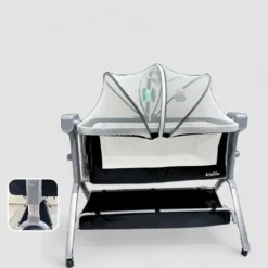 Berceau cododo électrique Deluxe Kidilo Y11 reglable en hauteur