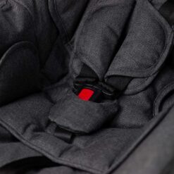 Poussette Réversible + Maxi Cosi + Sac à langer Deluxe en Gris foncé- Kidilo