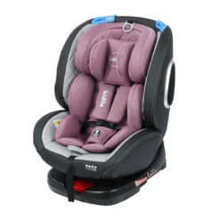 Siège auto naissance à 12 ans Rotatif- Isofix ceinture Grp 0/1/2/3 - Kidilo Siège auto naissance à 12 ans Rotatif- Isofix ceinture Grp rose
