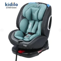 Siège auto naissance à 12 ans Rotatif- Isofix ceinture Grp 0/1/2/3 - Kidilo Siège auto naissance à 12 ans Rotatif- Isofix ceinture Grp vert