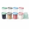 8 Pots de Conservation Mammia 180 ml - Fraîcheur et Organisation