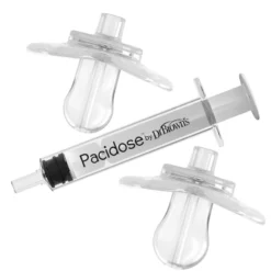 Sucette Distributeur de Médicaments Liquides Pacidose avec Seringue Orale - Dr. Brown's