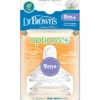 Pack de 2 Tétines Cole large L4 9mois+ - Dr. Brown's