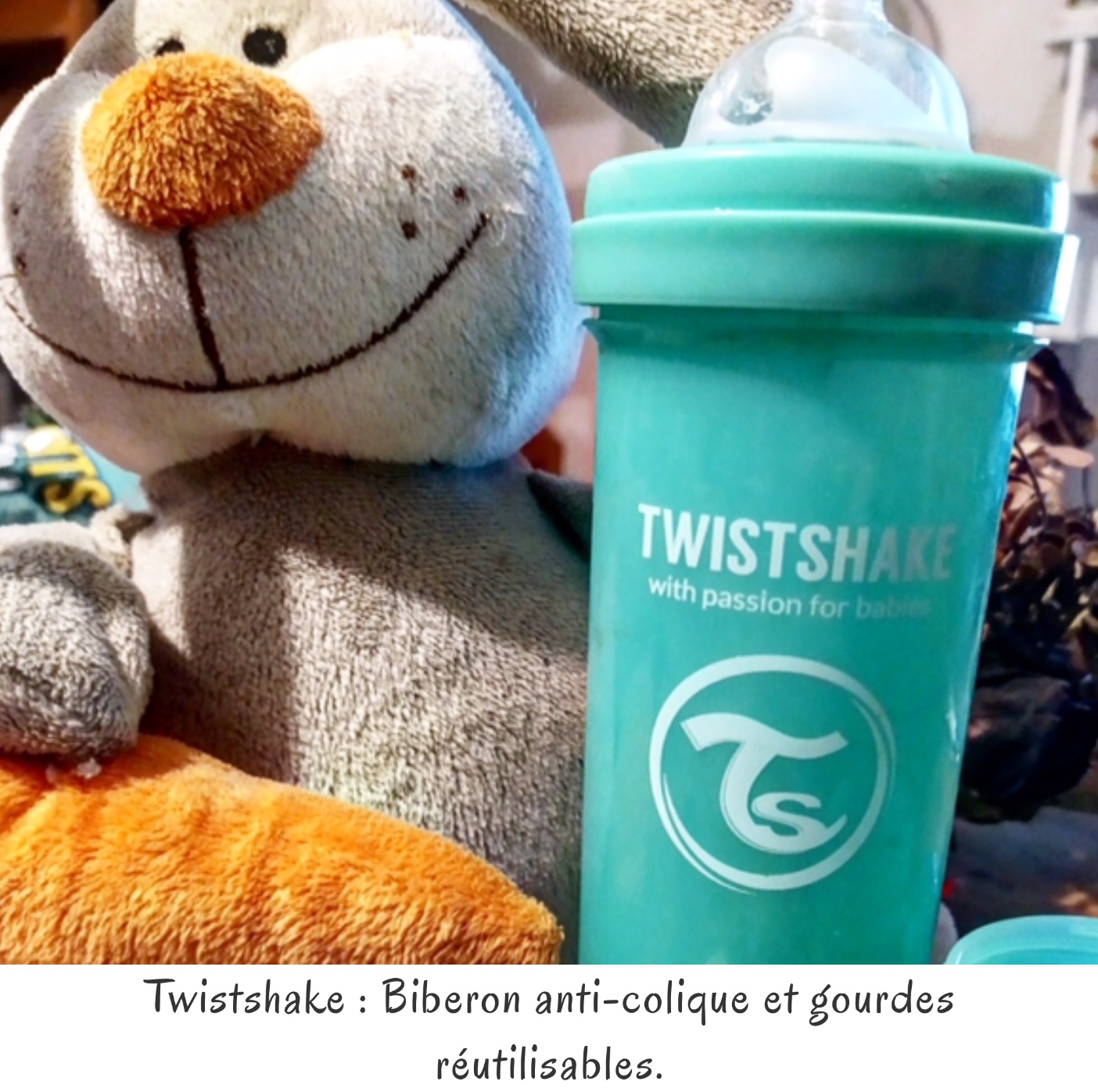 TWISTSHAKE Biberon anti-colique 330 ml Tétine en silicone - 0 mois et + -  Blanc sur marjanemall aux meilleurs prix au Maroc