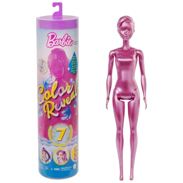 Barbie Assortiment De Poupées Color Reveal - Matel
