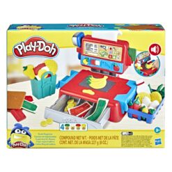 Caisse enregistreuse avec 4 pots de pâte à modeler - Play-doh