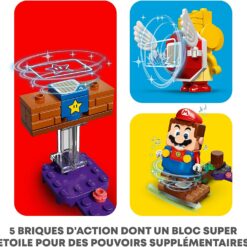 Super Mario Ensemble d’Extension Le Marais empoisonné de Wiggler - Lego